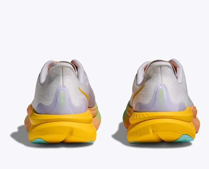 Hoka Mach 6 Womans Road Running Shoes - Frost Starlight Glow-2