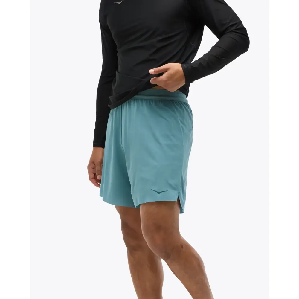 Hoka Glide 7 2-in-1 Running Short - Mountain Fog