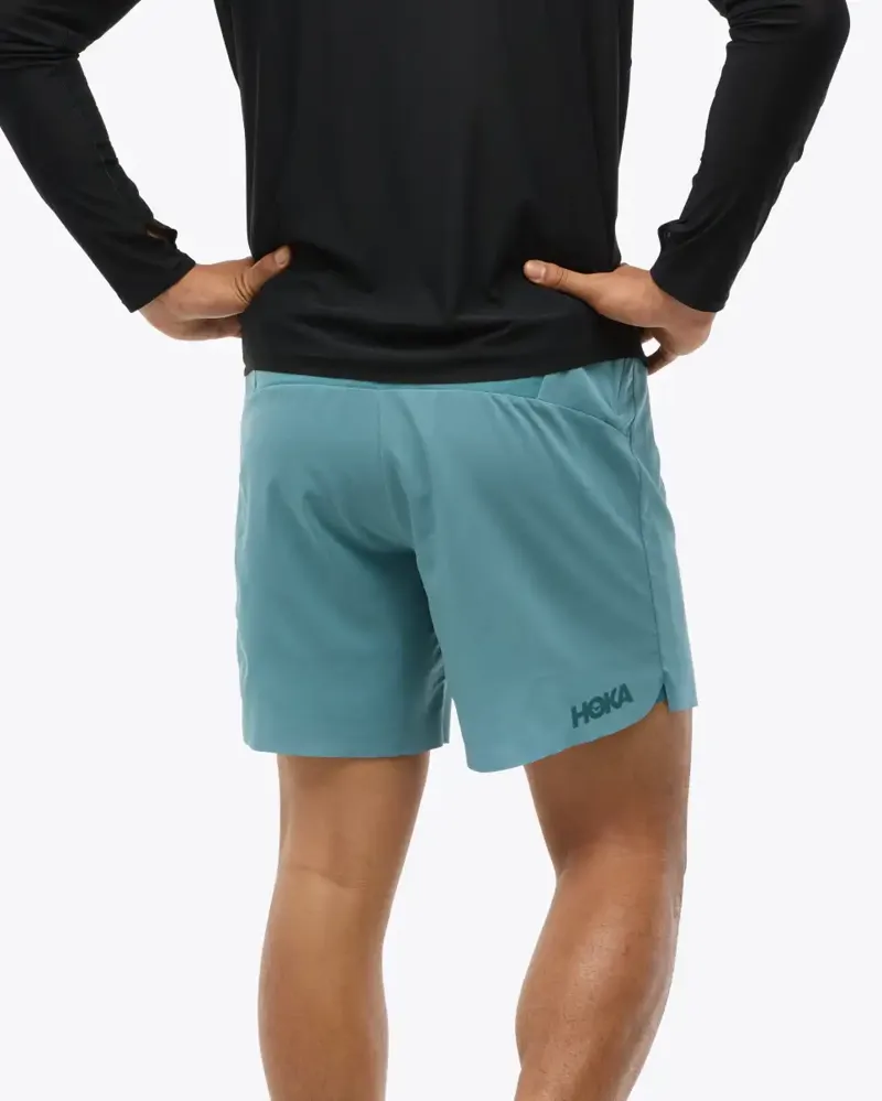 Hoka Glide 7 2-in-1 Running Short - Mountain Fog-1