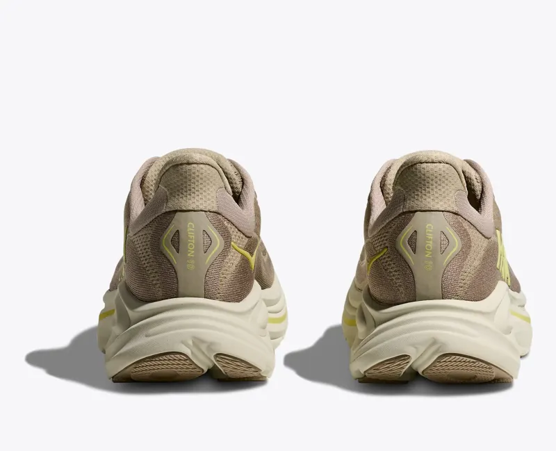 Hoka Clifton 10 Mens Road Running Shoe - Raw Linen Stone-4