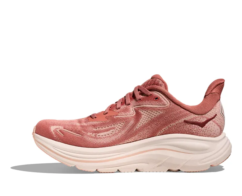 Hoka Clifton 10 Women's Road Running Shoe - Blush Rose Latte - UK4.5-4