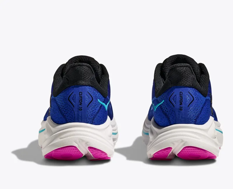 Hoka Clifton 10 Womens Road Running Shoe - Night Sky Ultramarine-2