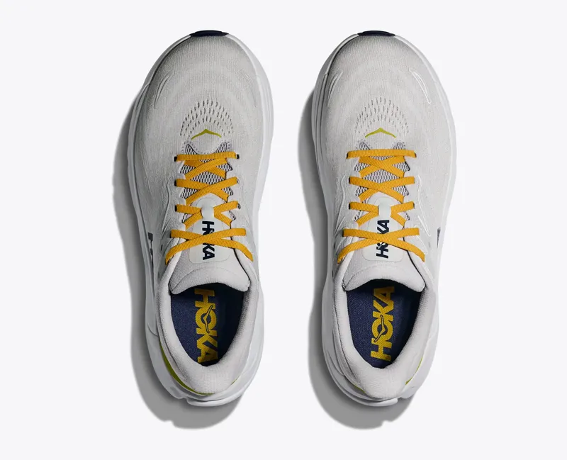 Hoka Arahi 8 Mens Wide Fit Supportive Road Running Shoe - Stardust Cosmic Grey-1