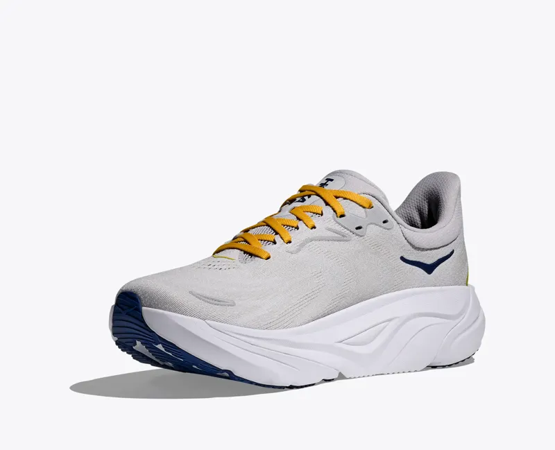 Hoka Arahi 8 Mens Wide Fit Supportive Road Running Shoe - Stardust Cosmic Grey-2