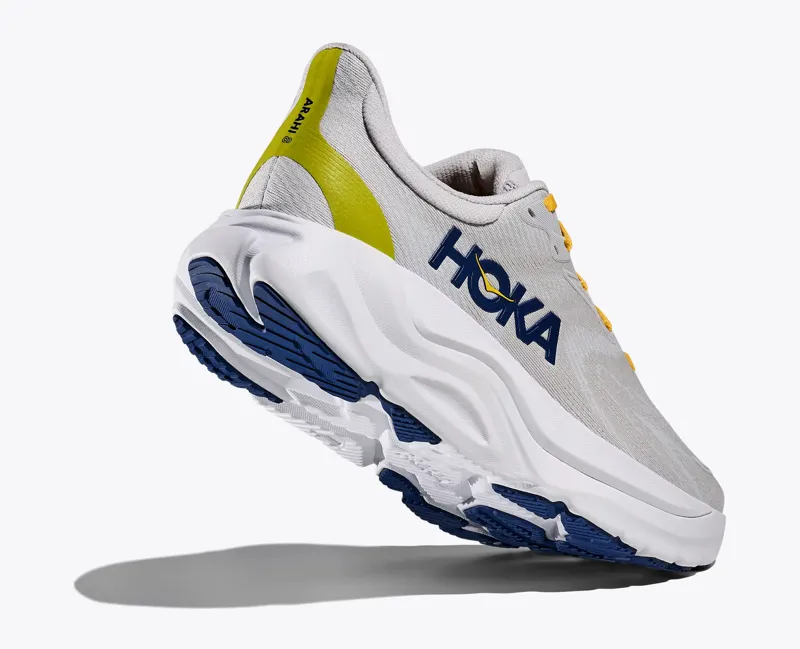 Hoka Arahi 8 Mens Wide Fit Supportive Road Running Shoe - Stardust Cosmic Grey-3
