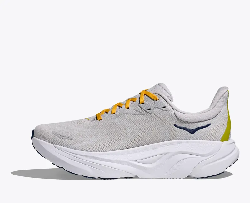 Hoka Arahi 8 Mens Wide Fit Supportive Road Running Shoe - Stardust Cosmic Grey-7