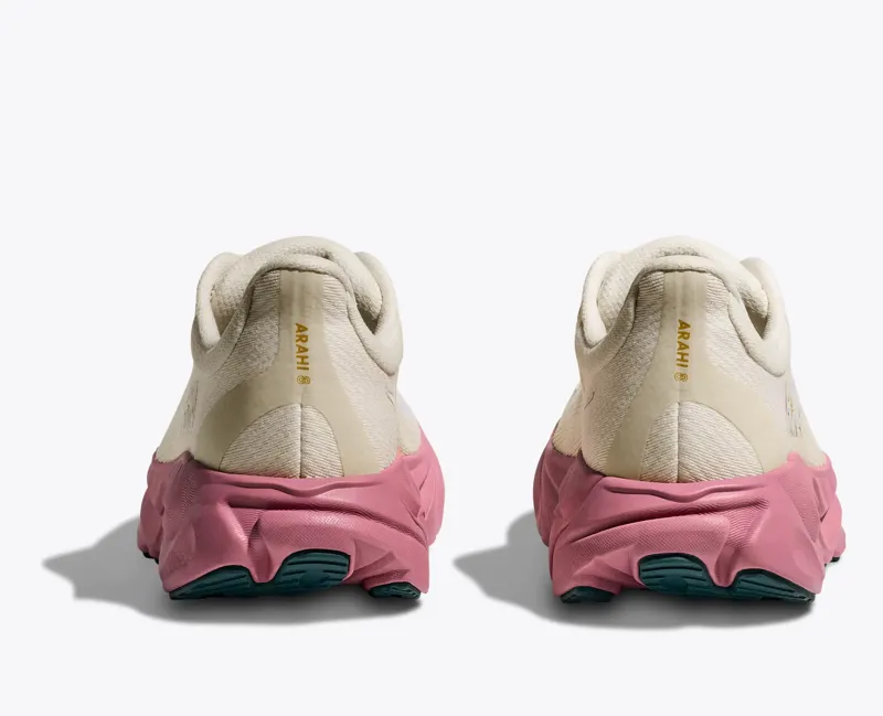 Hoka Arahi 8 Womens Supportive Road Running Shoe - Rose Alabaster Lingonberry-2