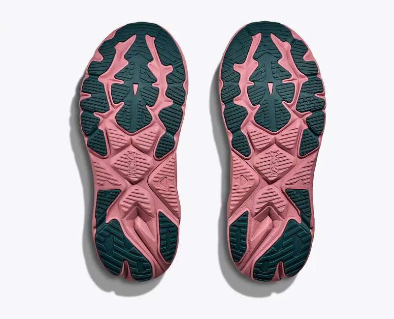 Hoka Arahi 8 Womens Supportive Road Running Shoe - Rose Alabaster Lingonberry-3