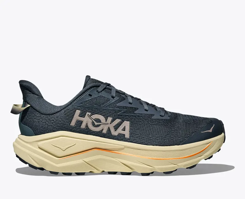 Hoka Challenger 8 ATR Mens Mixed Terrain Running Shoe - Faded Navy Pampass Grass