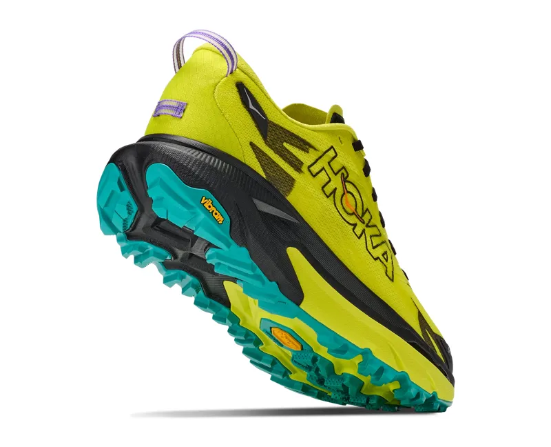 Hoka Mafate 5 Mens Trail Running Shoes - Black Hoka Citrus-3
