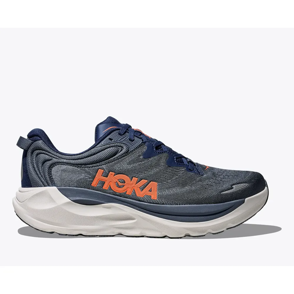 Hoka Gaviota 6 Mens Road Running Shoe - Midnight Blue Faded Navy 10.5 UK