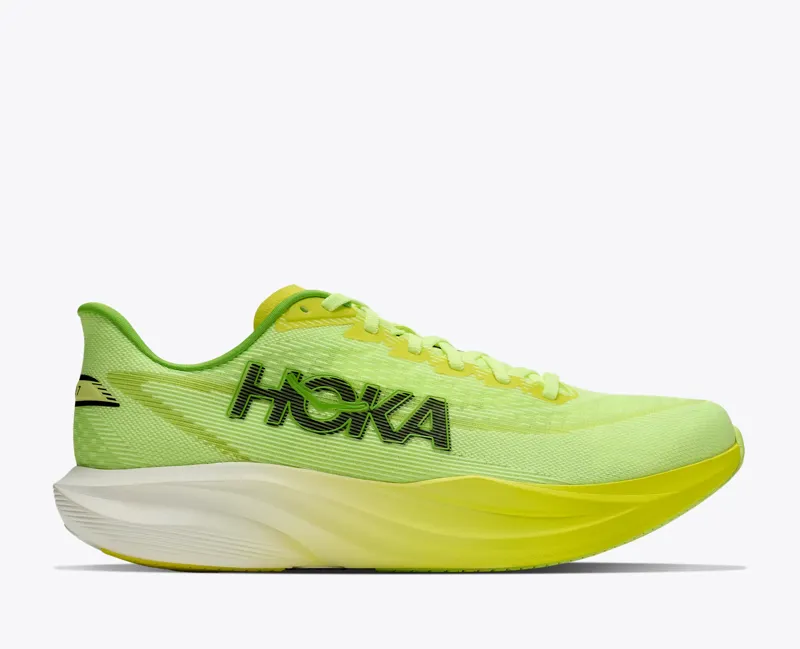 Hoka Mach 7 Womens Road Running Shoes - Neon Yuzu Citrus