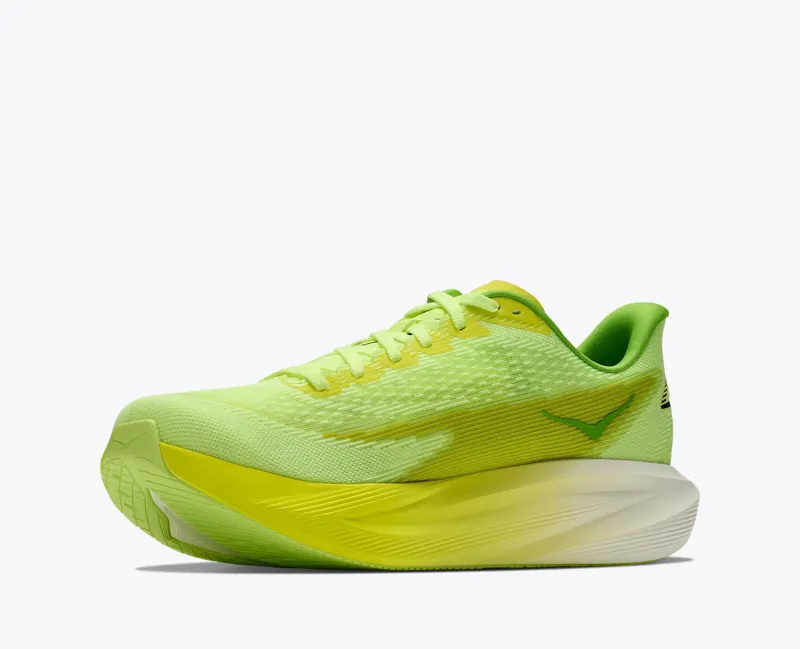 Hoka Mach 7 Womens Road Running Shoes - Neon Yuzu Citrus-6