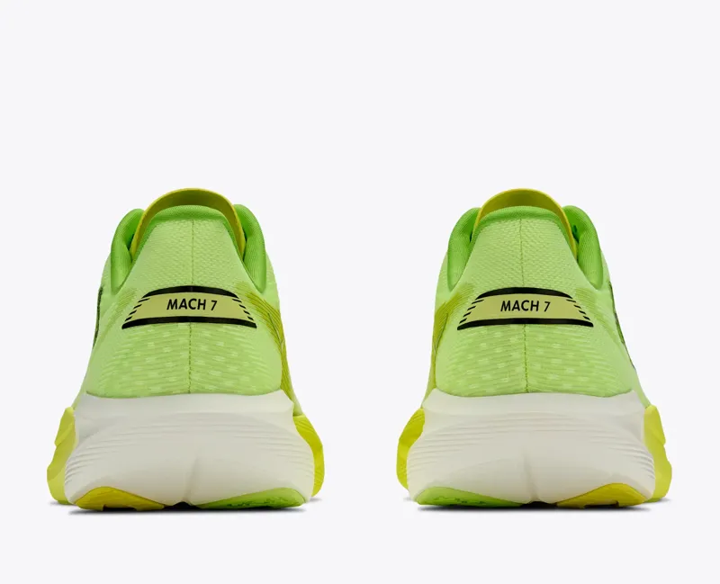 Hoka Mach 7 Womens Road Running Shoes - Neon Yuzu Citrus-3