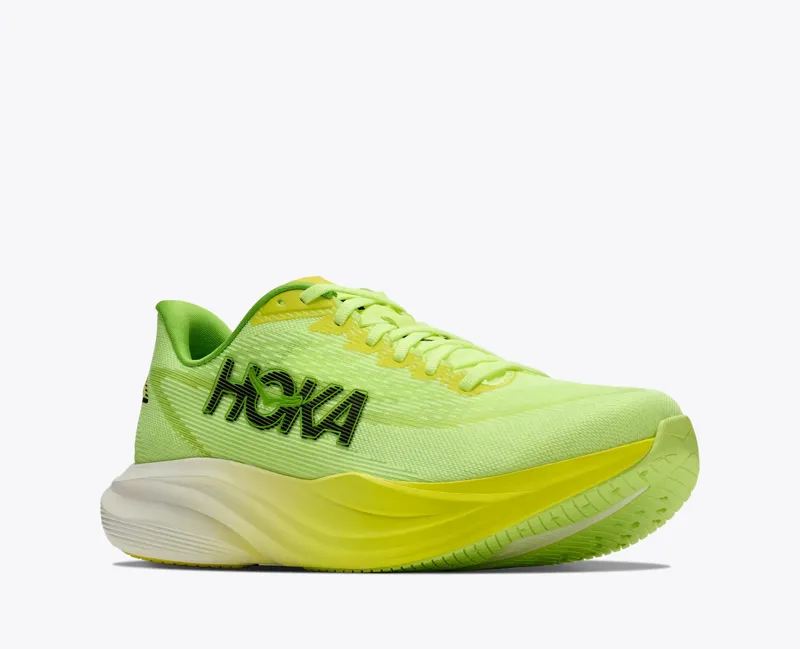 Hoka Mach 7 Womens Road Running Shoes - Neon Yuzu Citrus-5