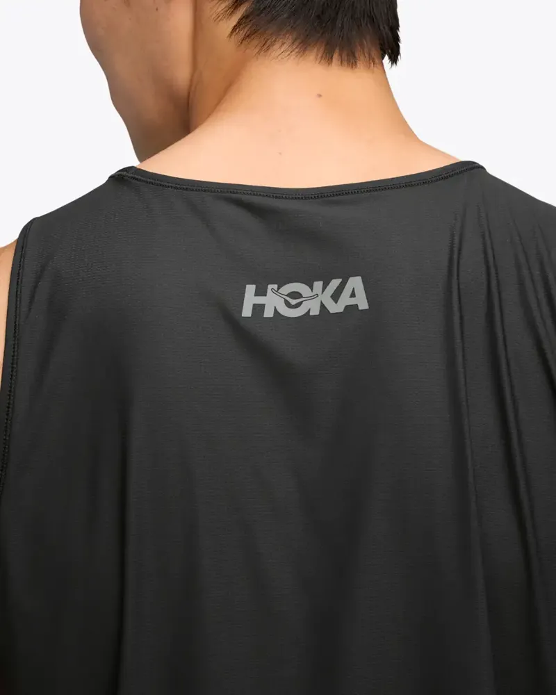 Hoka Airolite Tank 2.0 Running Vest - Black-2