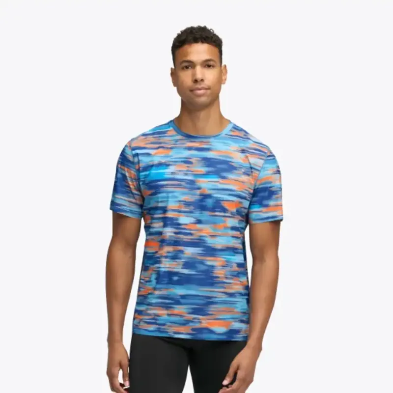 Airolite Short Sleeve 2.0 Mens Running Jersey - Blue Blurr