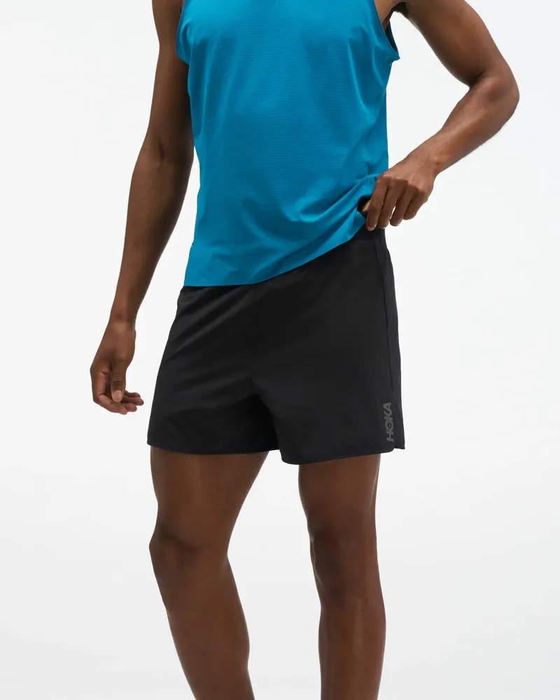 Hoka Glide Short 5 inch Running Short Brief - Black