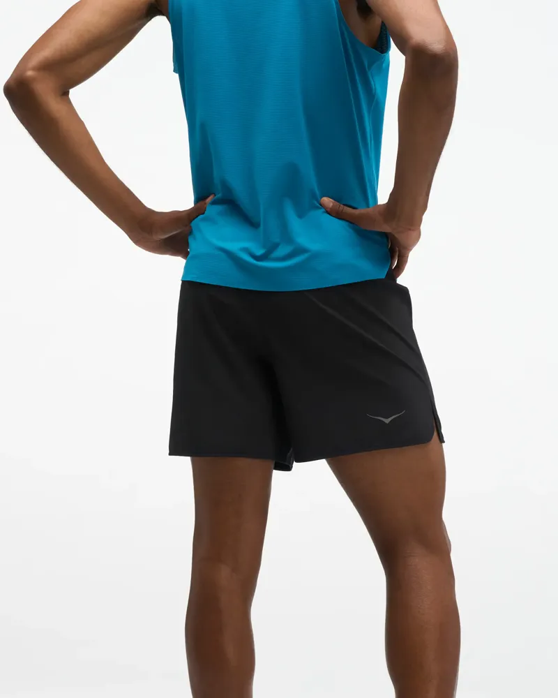 Hoka Glide Short 5 inch Running Short Brief - Black-1