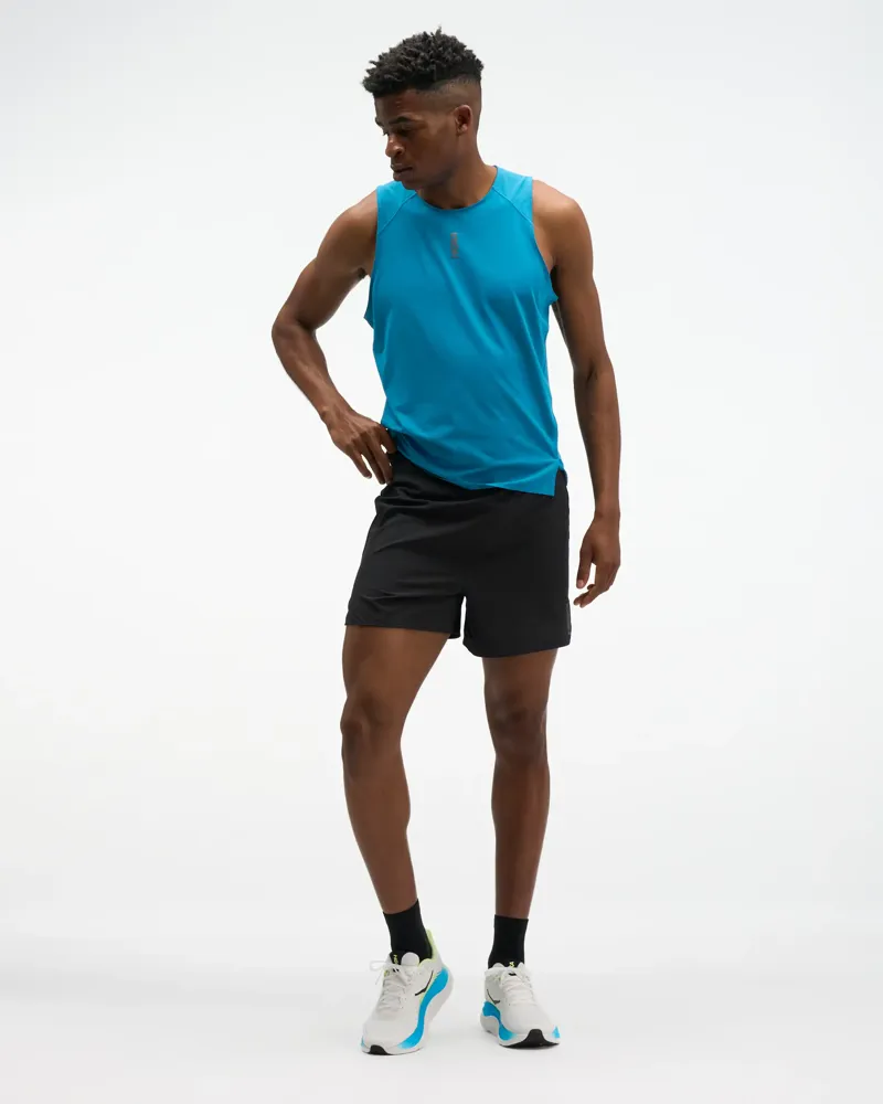 Hoka Glide Short 5 inch Running Short Brief - Black-2