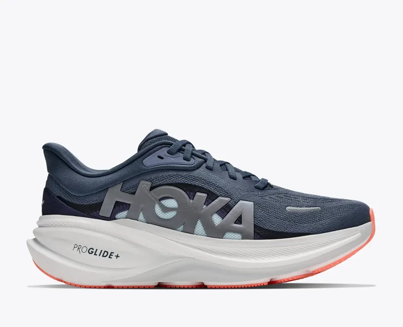 Hoka Clifton Pro Wmns Road Running Shoe FADED NAVY  GLIMMERING BLUE