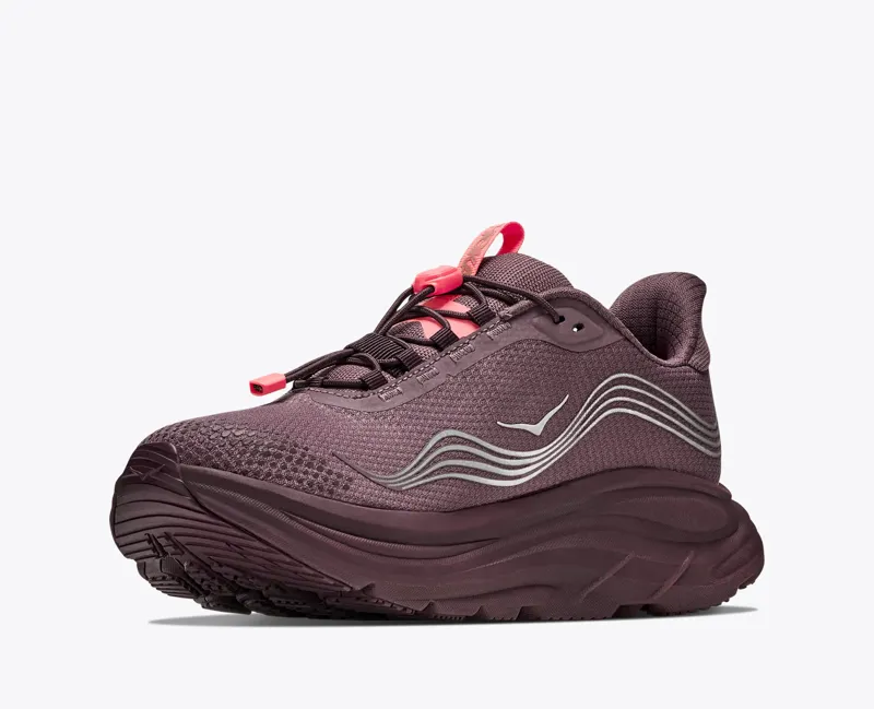 Hoka Clifton 11 GTX Womens Waterproof Road Running Shoe - Smoky Quartz Deep Mauve-6