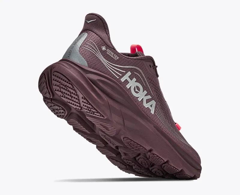 Hoka Clifton 11 GTX Womens Waterproof Road Running Shoe - Smoky Quartz Deep Mauve-1