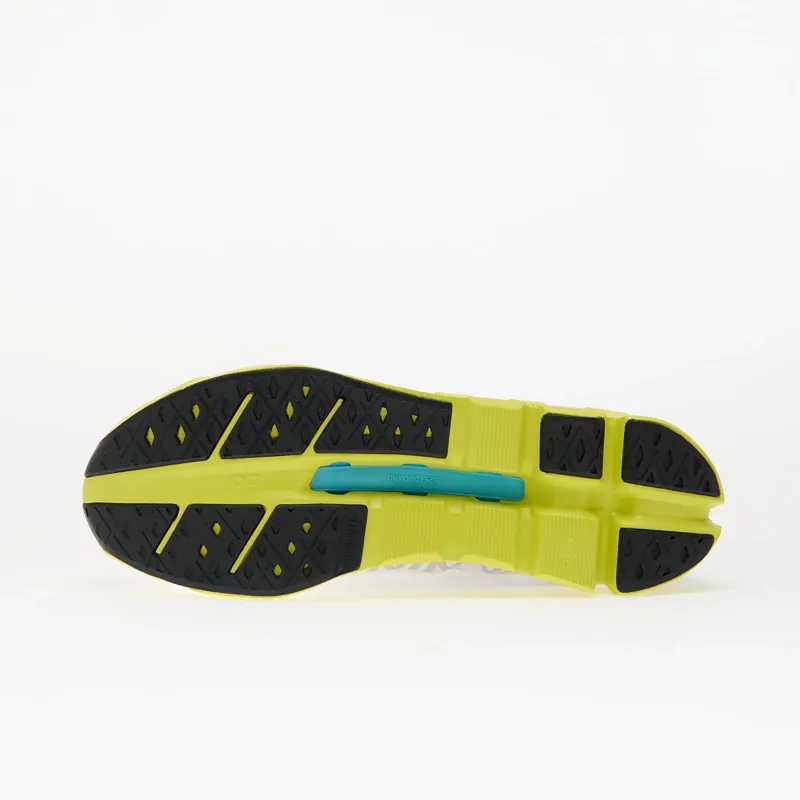 On Running Cloudflow 5 Mens Road Running Shoe - White Lime-1