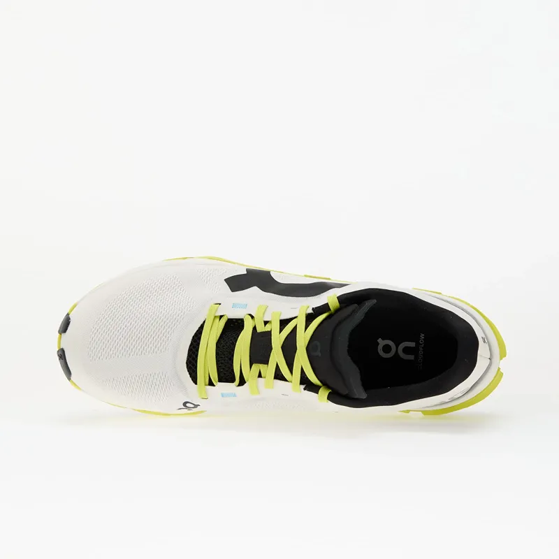 On Cloudflow 5 Womens Road Running Shoe - White Lime-2