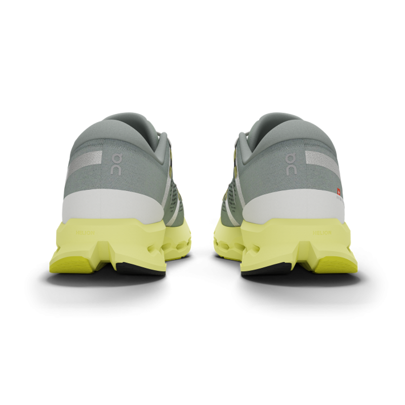 On Cloudsurfer 2 Womens Road Running Shoes - Glacier Limelight-3