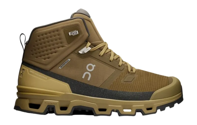 On Cloudrock 2 Waterproof Hiking Boots - Hunter Safari