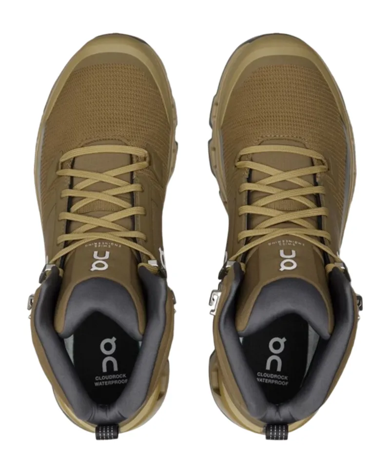 On Cloudrock 2 Waterproof Hiking Boots - Hunter Safari-1