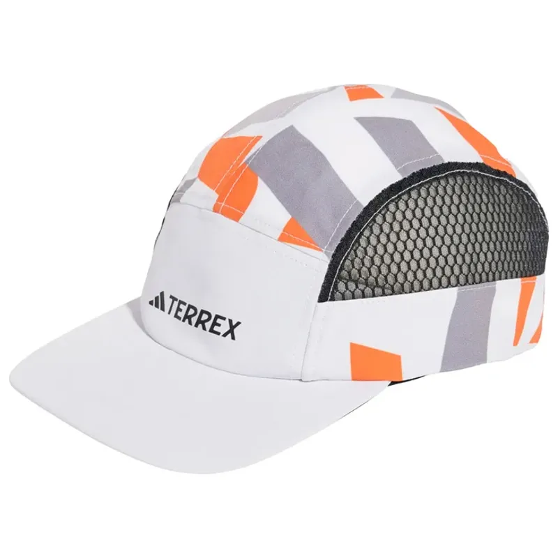 Adidas Terrex 5P Running Cap - White Black Seimor