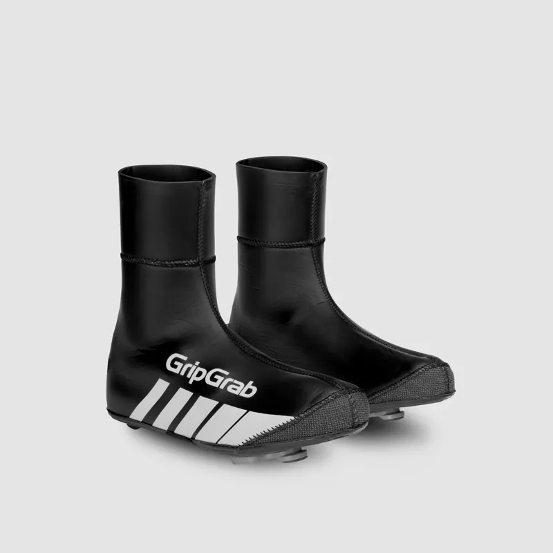 GripGrab Racethermo Waterproof Winter Shoe Covers - Black