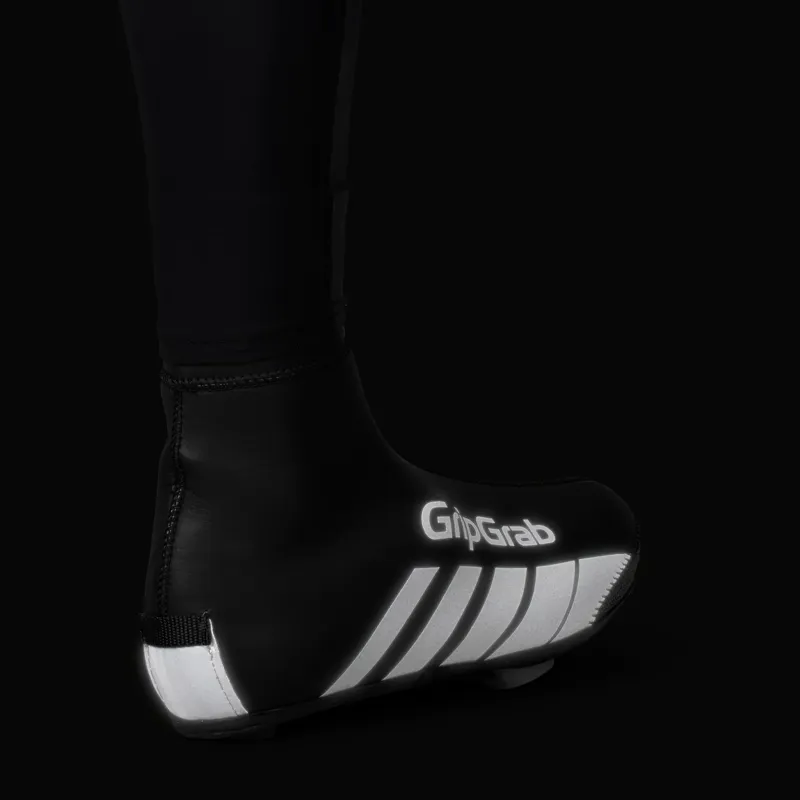 GripGrab Racethermo Waterproof Winter Shoe Covers - Black-4