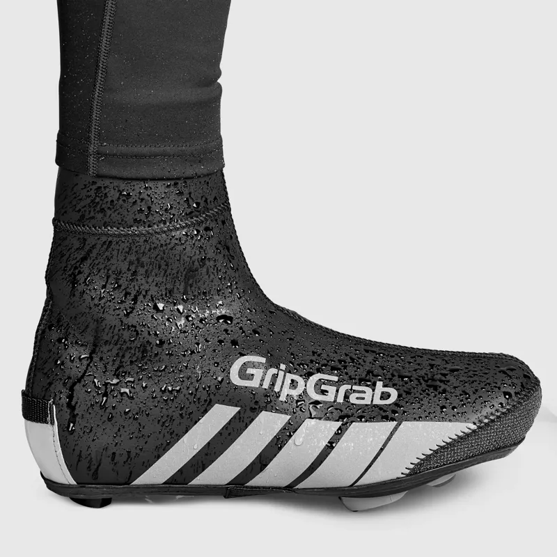 GripGrab Racethermo Waterproof Winter Shoe Covers - Black-3