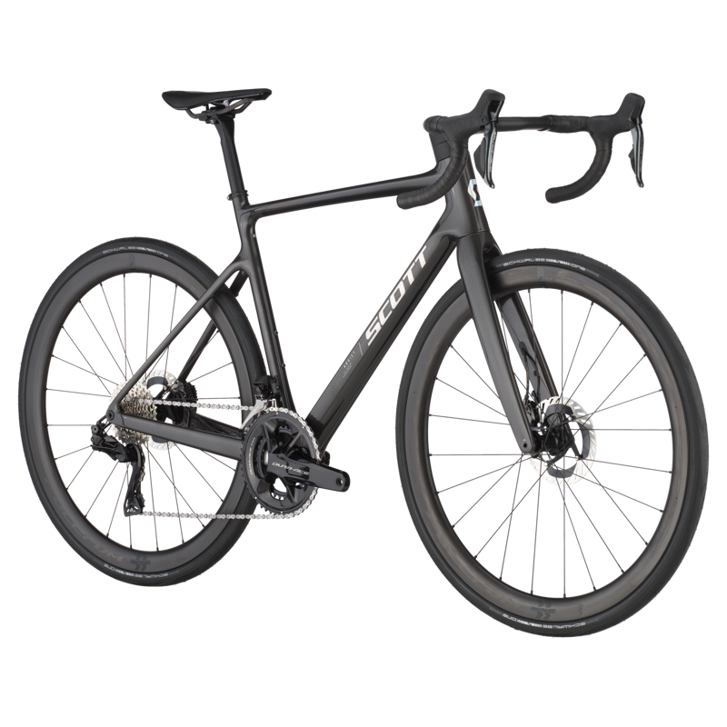 2025 Scott Addict 10 Carbon Road Bike Carbon Black-1