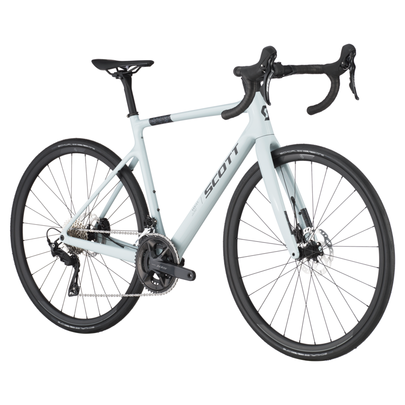 2025 Scott Addict 50 Carbon Road Bike Mineral Grey-1