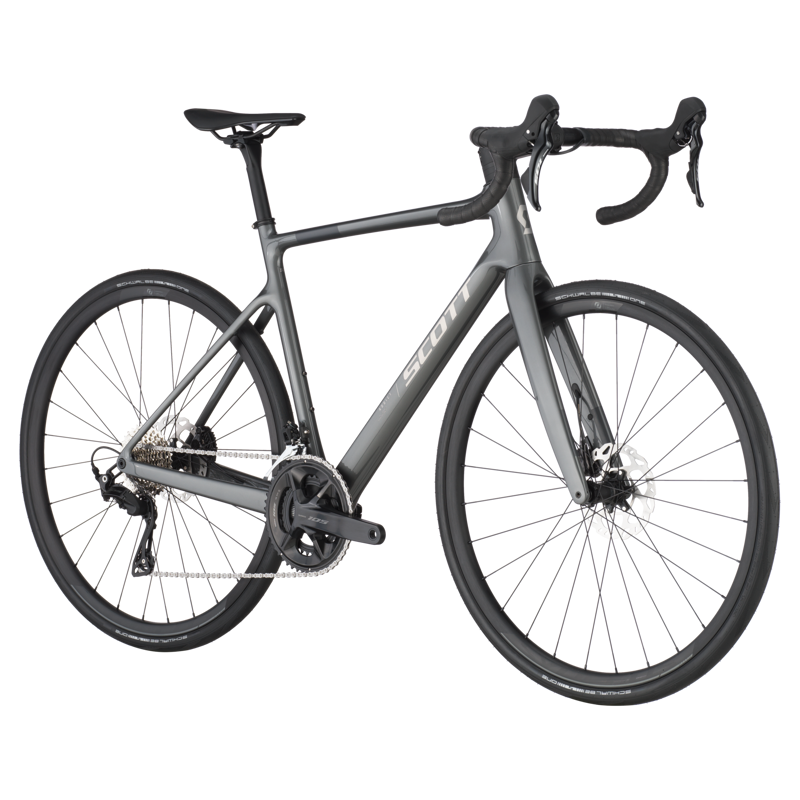2025 Scott Addict 50 Carbon Road Bike Grey-1