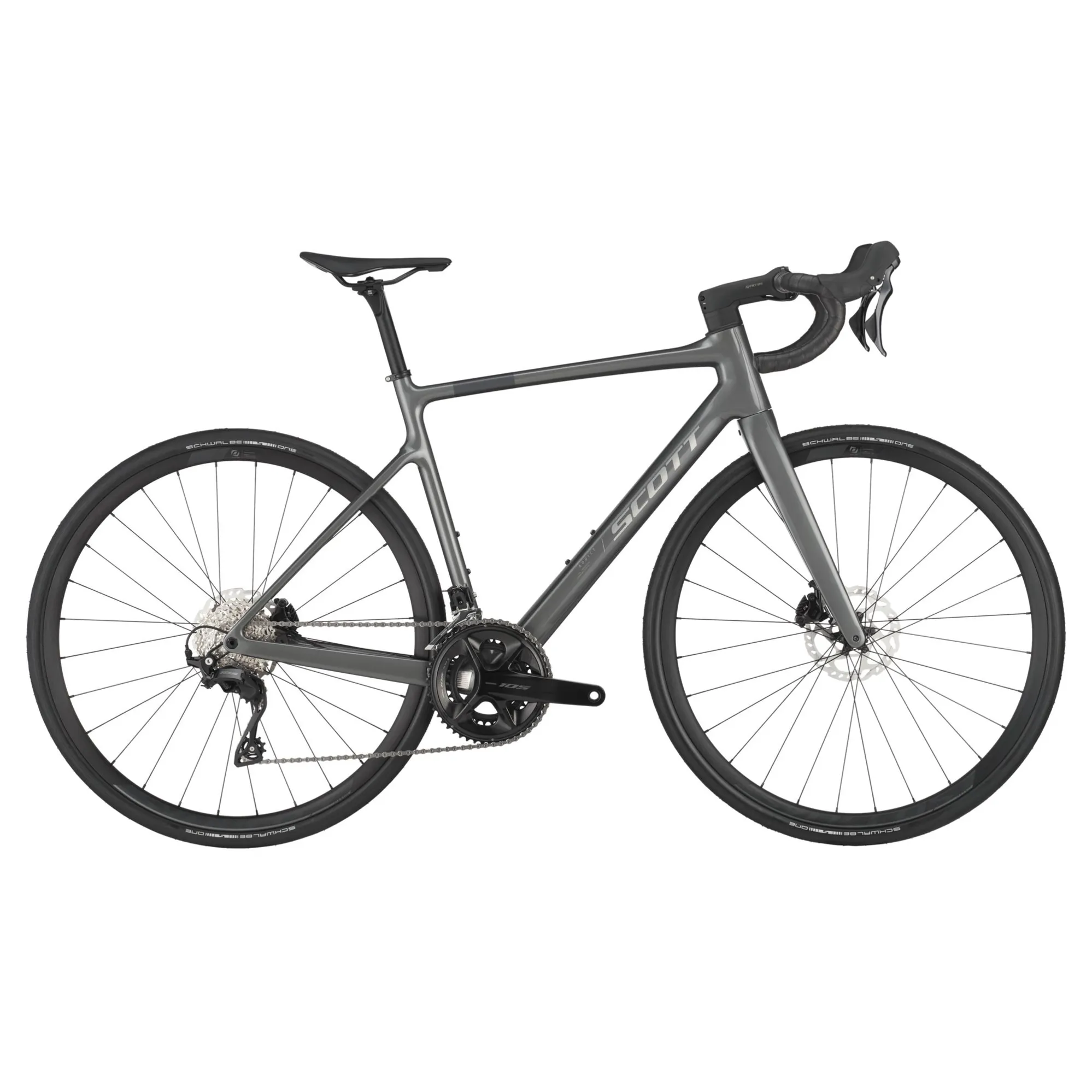 2025 Scott Addict 50 Carbon Road Bike Grey