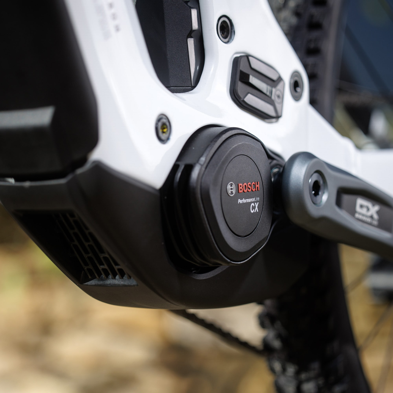 2025 Scott Bike Patron 900 Carbon Full Suspension Electric MTB - Cumulus White Black-5