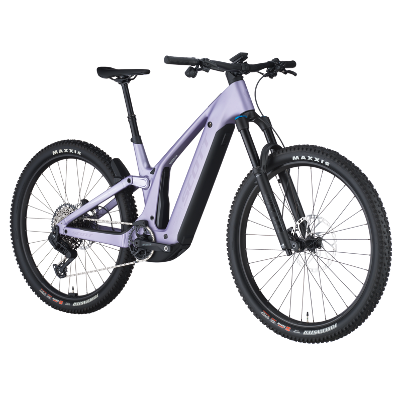 2025 Scott Patron 910 eRide Electric Mountain Bike Mauve Purple-1