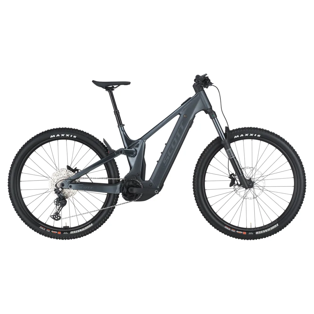 2025 Scott Patron 920 Full Suspension Electric Mountain Bike - Granite Black