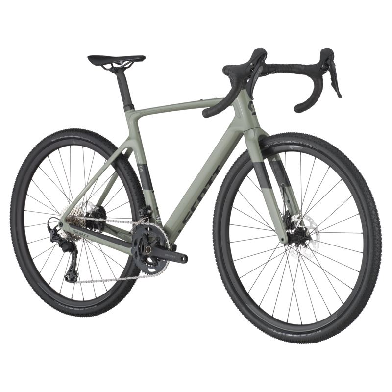 2025 Scott Addict Gravel 50 Undergrowth Green-1