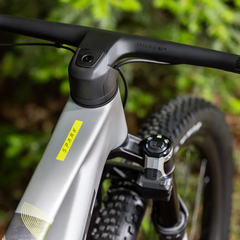 2025 Scott Spark RC World Mountain Bike - Ice Grey Progressive Grey-2