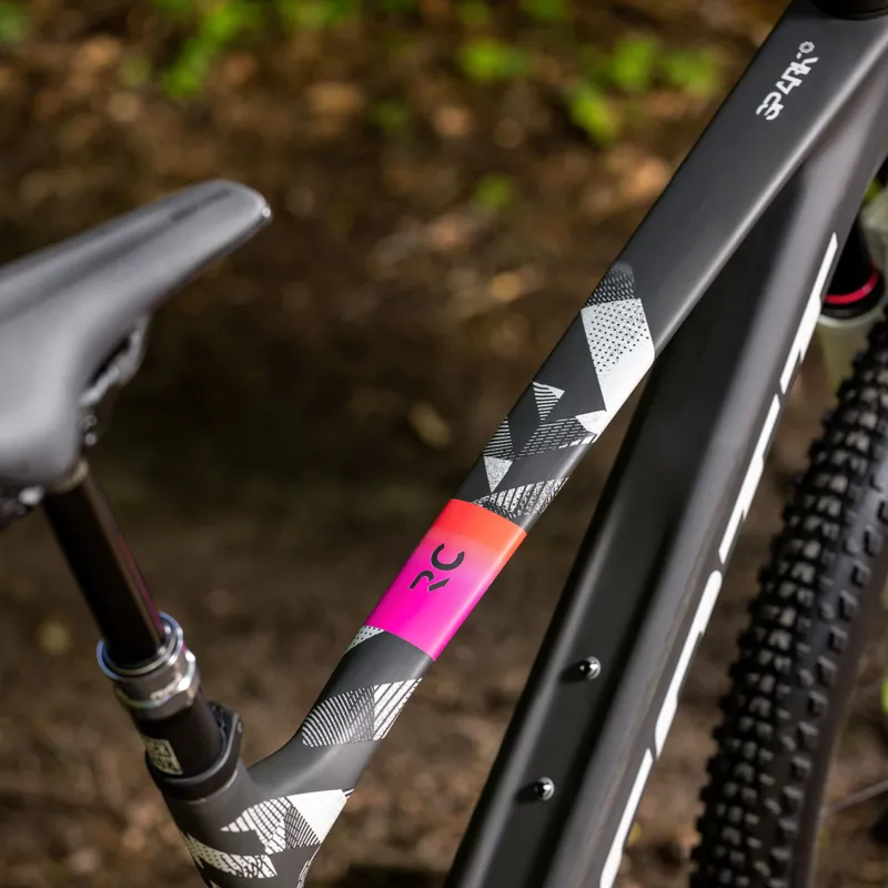 2025 Scott Spark RC EVO Full Suspension Mountain Bike - Black-2