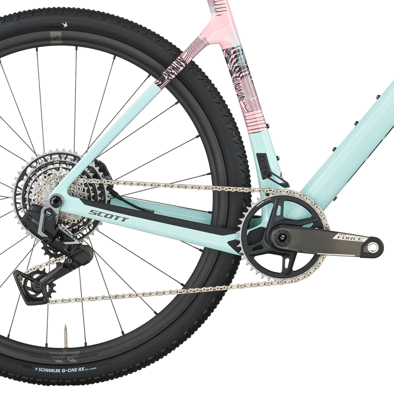 2026 Scott Addict Gravel 10 Bike in Gelato Blue Gelato Pink-3