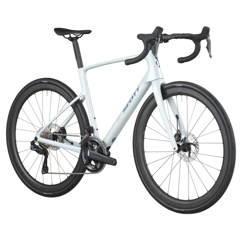 2026 Scott Addict 20 Carbon Road Bike - Cumulus White-1