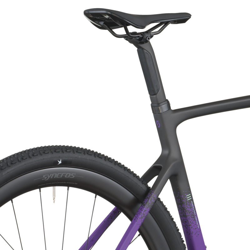 2026 Scott Addict Gravel 20 Bike in Carbon Black Indigo Purple-5