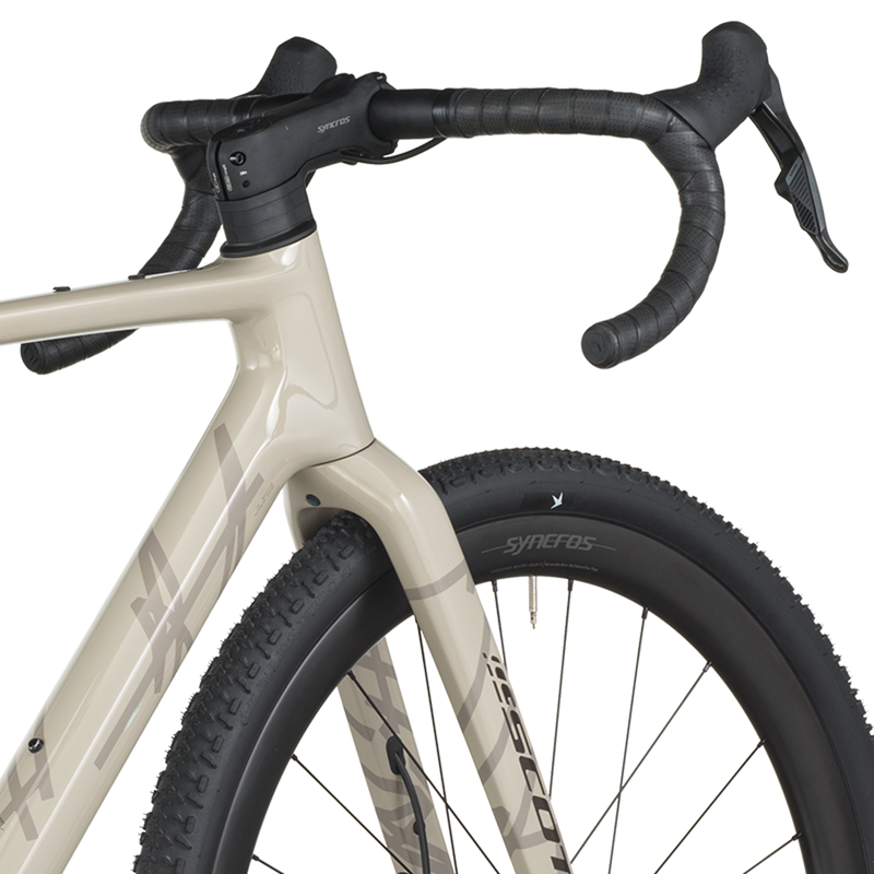 2026 Scott Addict Gravel 20 Bike in Taupe Beige-4